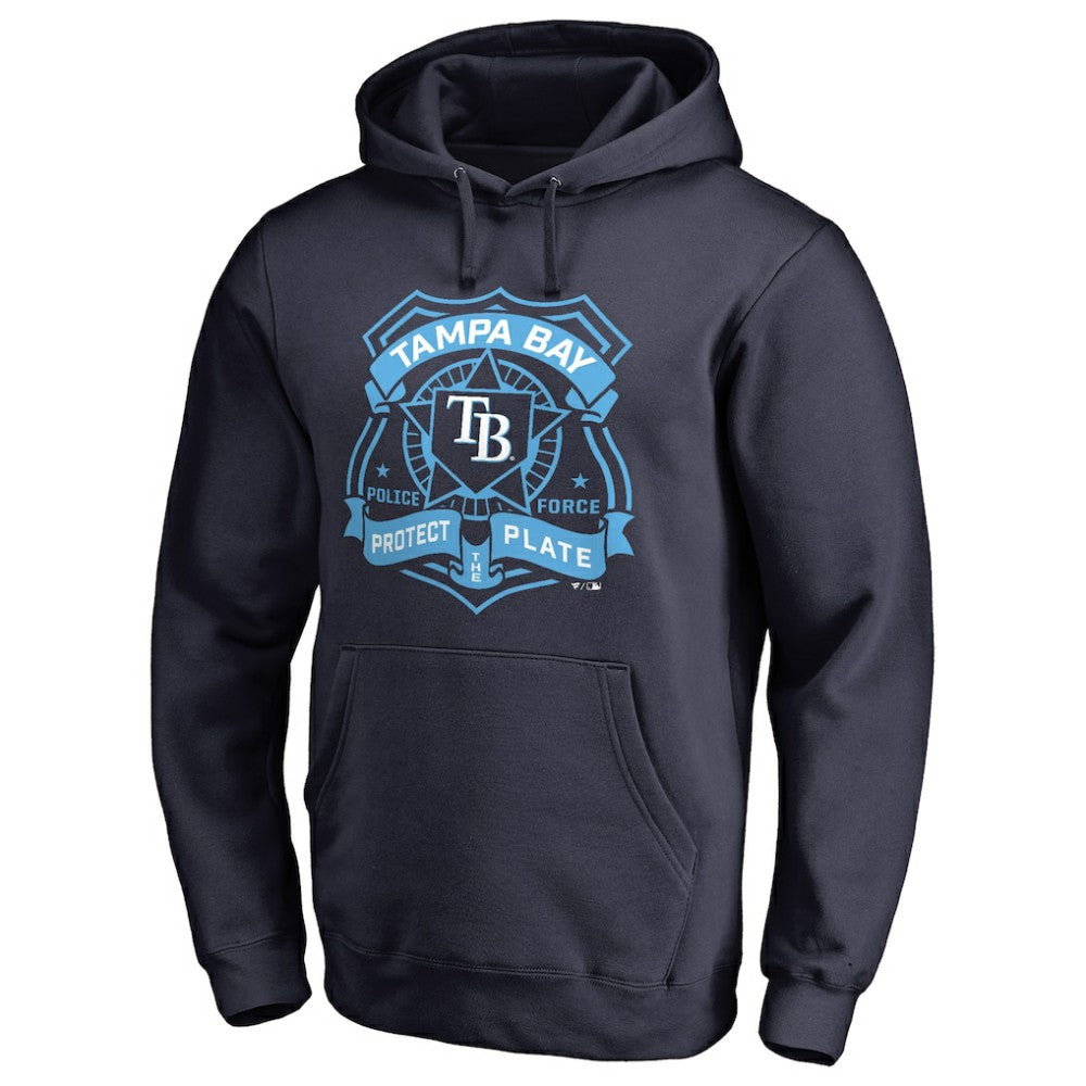 Tampa Bay Rays Police Badge Pullover Hoodie Online