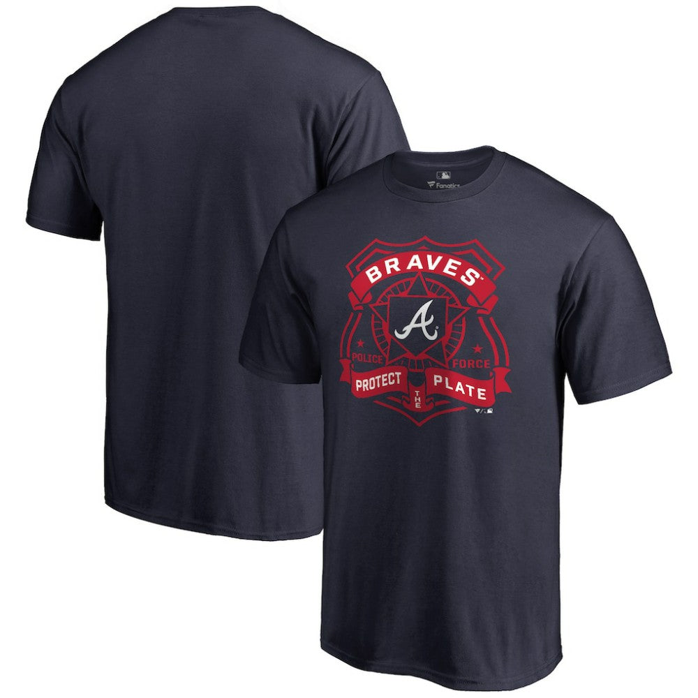 Atlanta Braves Police Badge T-Shirt Near Me