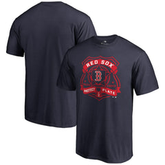 Boston Red Sox Police Badge T-Shirt Discount