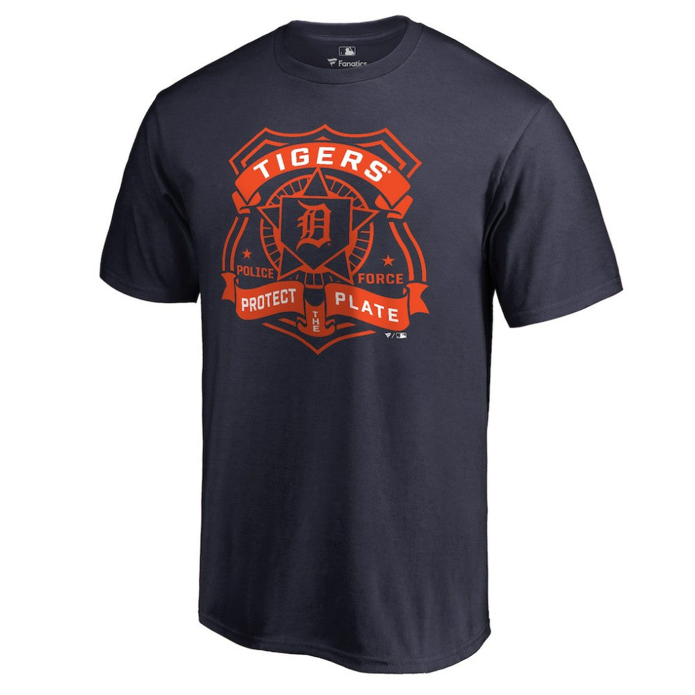 Detroit Tigers Police Badge T-Shirt Near Me