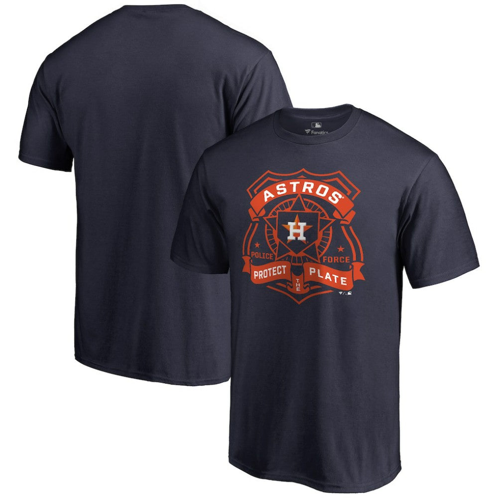 Houston Astros Police Badge T-Shirt Outlet