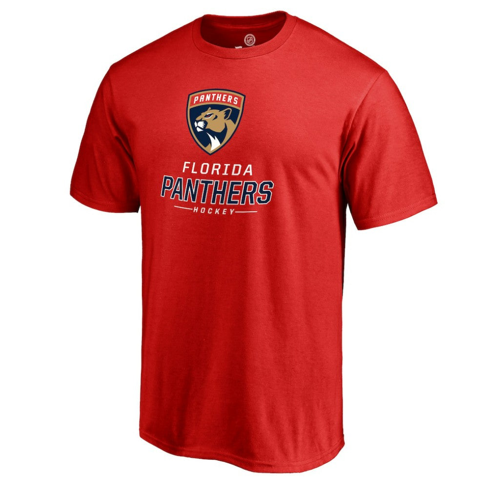 Florida Panthers Team Lockup T-Shirt - Red | NHL discount