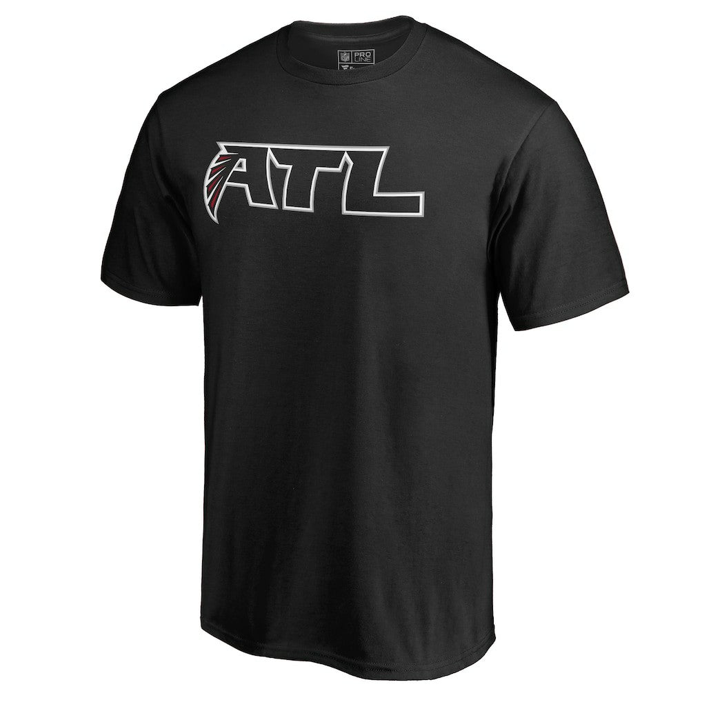 Atlanta Falcons Alternate Logo T-Shirt - Black - NFL
