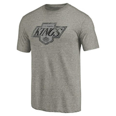 Los Angeles Kings Throwback Logo 1988-1989 Tri-Blend T-Shirt - Ash | NHL on sale