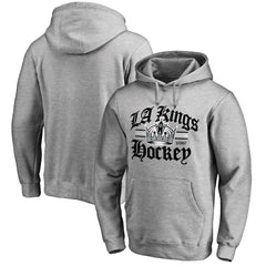 Los Angeles Kings Hometown Collection The Crown Pullover Hoodie - Ash | NHL online
