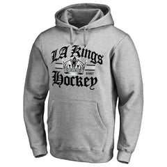 Los Angeles Kings Hometown Collection The Crown Pullover Hoodie - Ash | NHL online