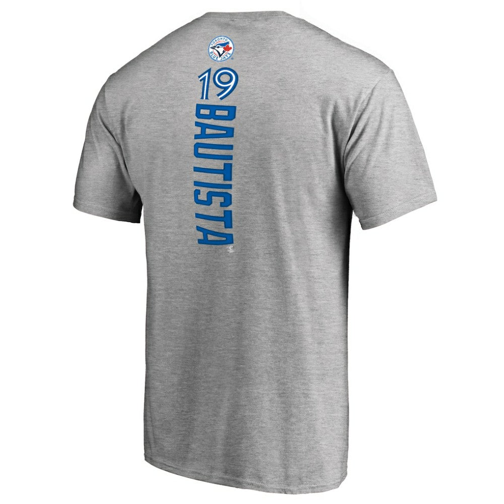 Jose Bautista Toronto Blue Jays Backer Name & Number T-Shirt Sale