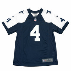 Dak Prescott Dallas Cowboys Youth Throwback Game Jersey - Navy - Nike