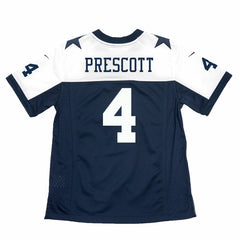 Dak Prescott Dallas Cowboys Youth Throwback Game Jersey - Navy - Nike