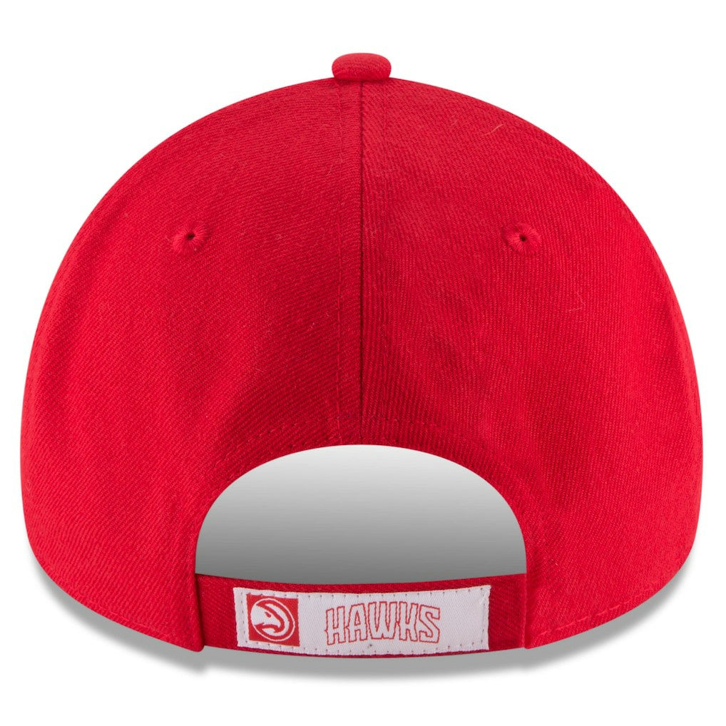 New Era Atlanta Hawks Team Color 9FORTY Adjustable Hat Red