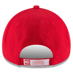 New Era Atlanta Hawks Team Color 9FORTY Adjustable Hat Red