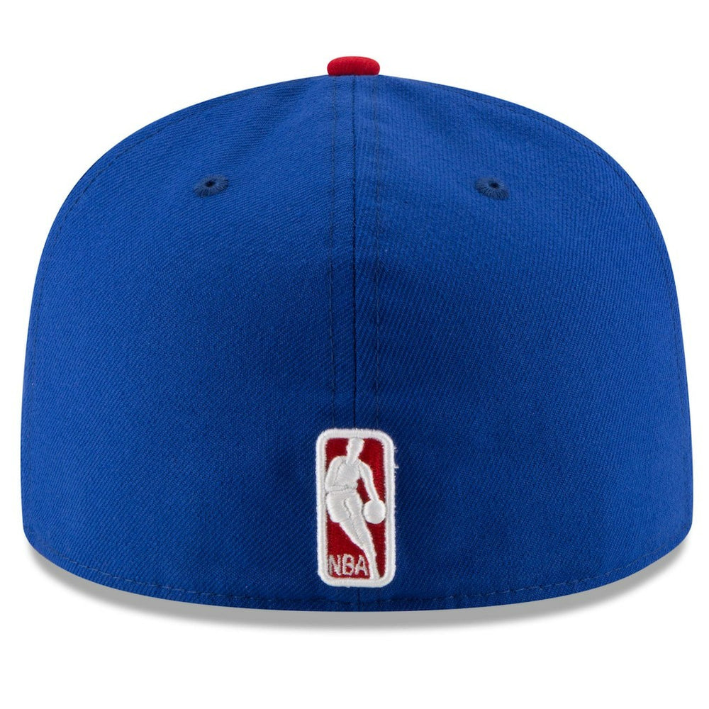 New Era Philadelphia 76ers Team Color 2Tone 59FIFTY Fitted Hat Royal/Red