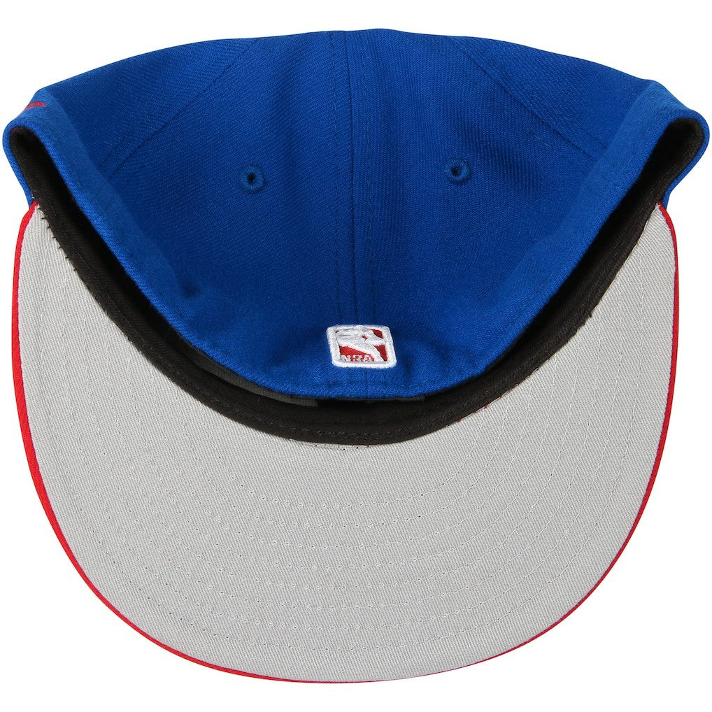 New Era Philadelphia 76ers Team Color 2Tone 59FIFTY Fitted Hat Royal/Red