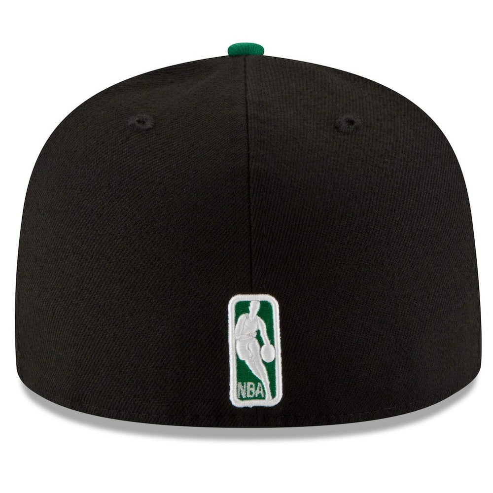 New Era Boston Celtics Team Color 2Tone 59FIFTY Fitted Hat Black/Green