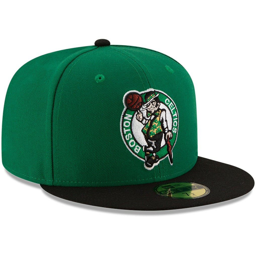 New Era Boston Celtics Team Color 2Tone 59FIFTY Fitted Hat Green/Black