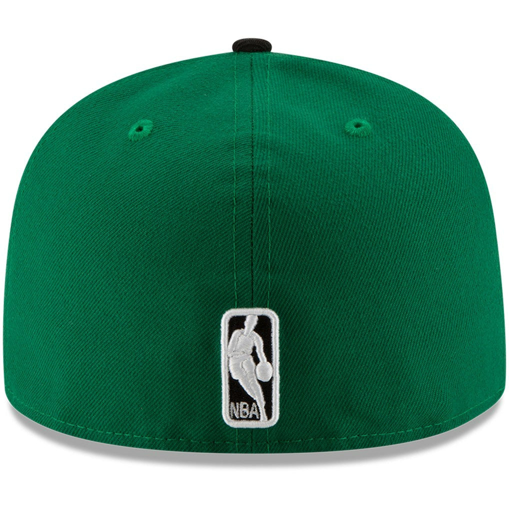New Era Boston Celtics Team Color 2Tone 59FIFTY Fitted Hat Green/Black