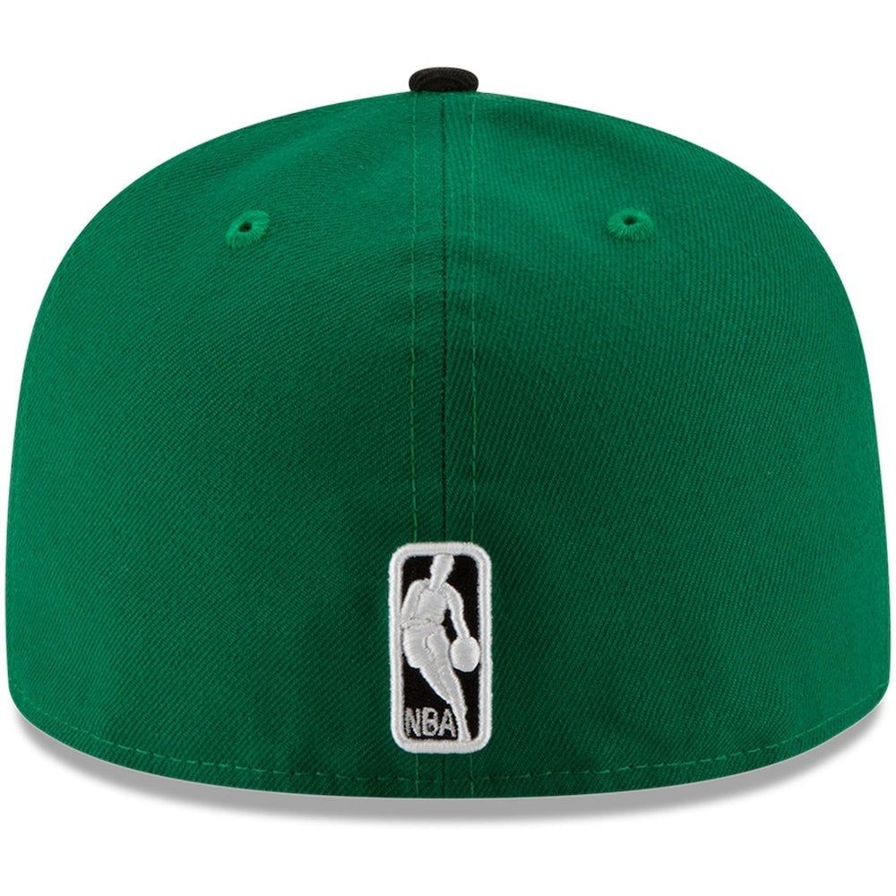 New Era Boston Celtics Team Color 2Tone 59FIFTY Fitted Hat Green/Black