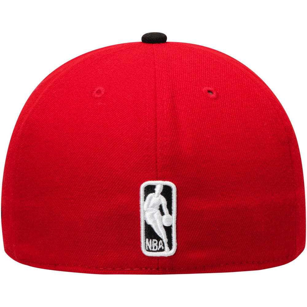 New Era Miami Heat Team Color 2Tone 59FIFTY Fitted Hat Red/Black