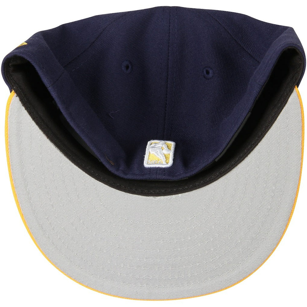 New Era Indiana Pacers Team Color 2Tone 59FIFTY Fitted Hat Navy/Yellow