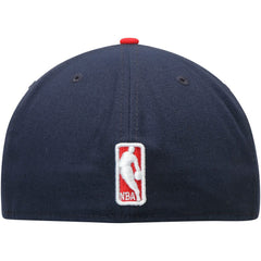 New Era New Orleans Pelicans Team Color 2Tone 59FIFTY Fitted Hat Navy/Red