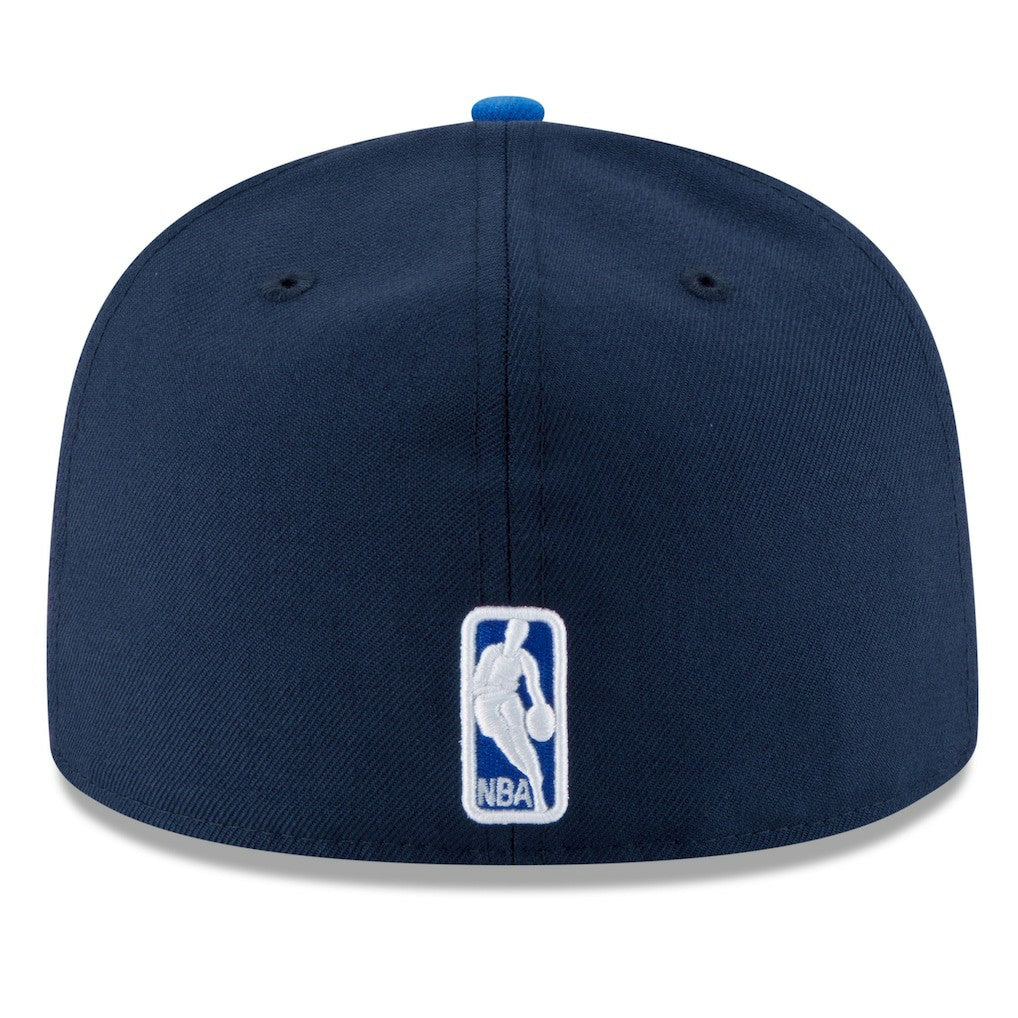 New Era Oklahoma City Thunder Team Color 2Tone 59FIFTY Fitted Hat Navy/Royal