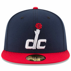 New Era Washington Wizards Team Color 2Tone 59FIFTY Fitted Hat Navy/Red