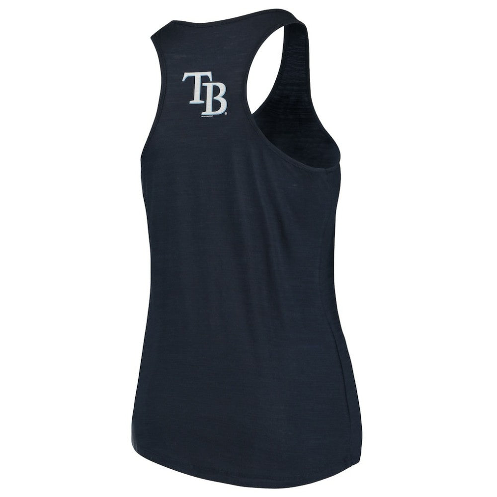 Tampa Bay Rays Soft as a Grape Women's Plus Size Swing for the Fences Racerback Tank Top Online