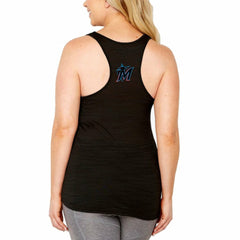 Miami Marlins Soft as a Grape Women's Plus Size Swing for the Fences Racerback Tank Top Near Me