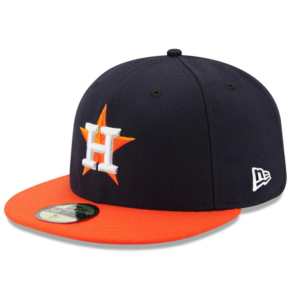 Houston Astros New Era Road Authentic Collection On Field 59FIFTY Performance Fitted Hat for sale
