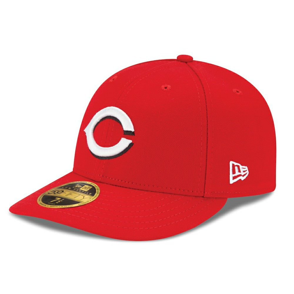 Cincinnati Reds New Era Authentic Collection On Field Low Profile Home 59FIFTY Fitted Hat Discount