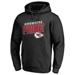 Kansas City Chiefs Hometown Collection Arrowhead Pride Pullover Hoodie - Black - NFL