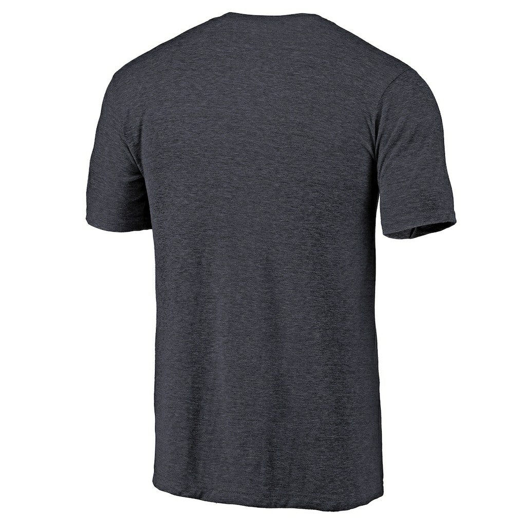 Los Angeles Chargers Throwback Logo Tri-Blend T-Shirt - Navy - NFL