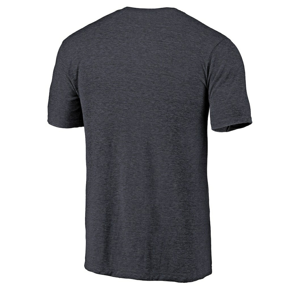 Los Angeles Chargers Throwback Logo Tri-Blend T-Shirt - Navy - NFL