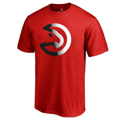 Atlanta Hawks Gradient Logo T-Shirt Red