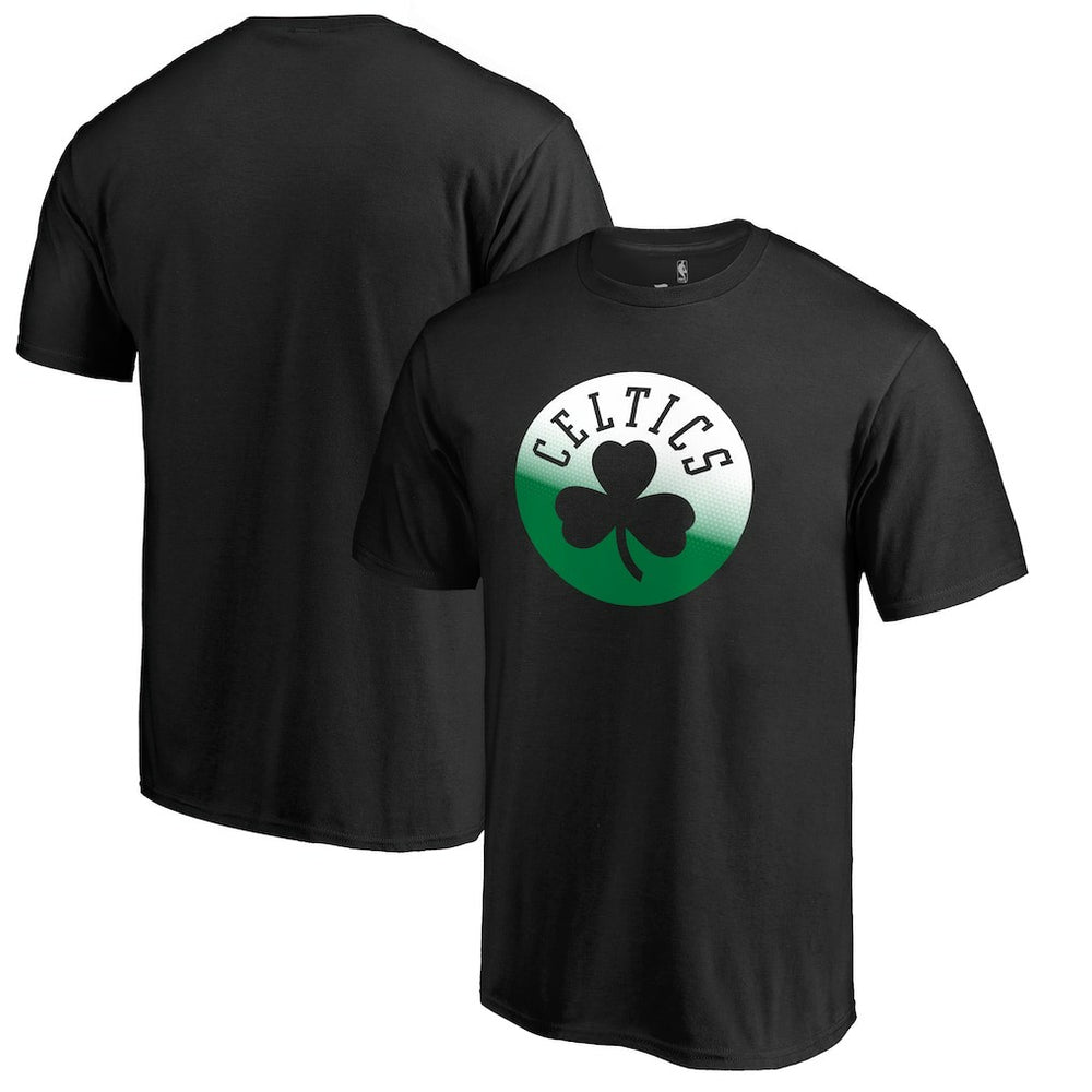 Boston Celtics Gradient Logo T-Shirt Black