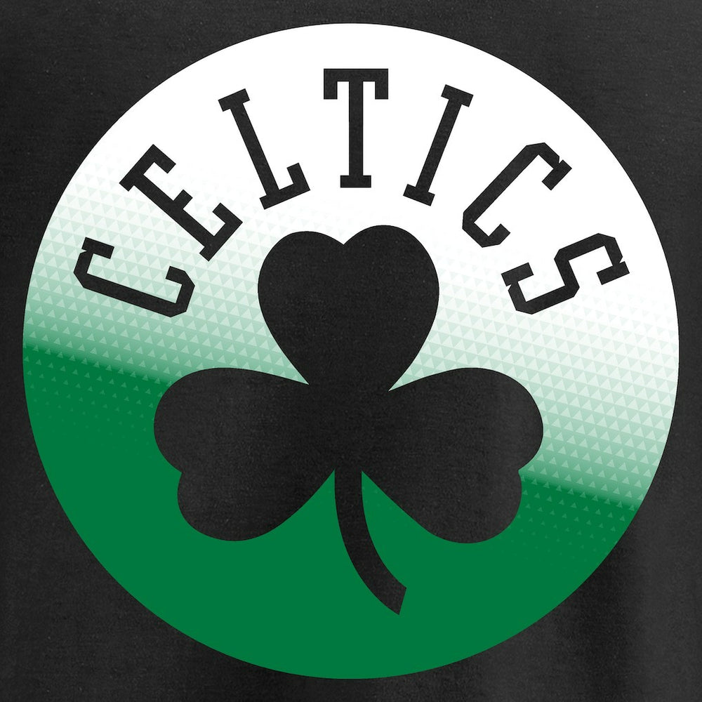 Boston Celtics Gradient Logo T-Shirt Black