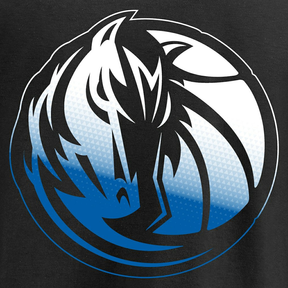 Dallas Mavericks Gradient Logo T-Shirt Black