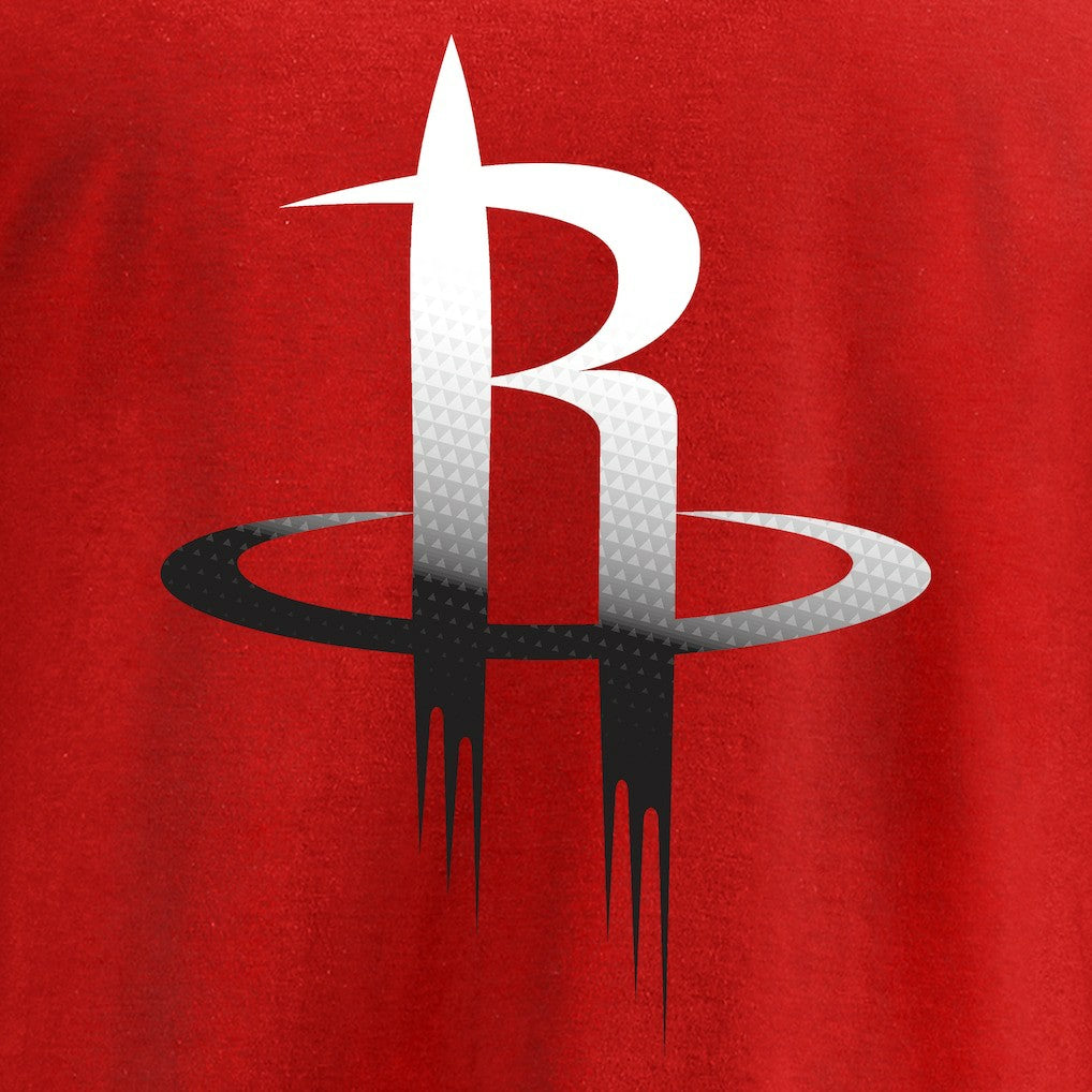 Houston Rockets Gradient Logo T-Shirt Red