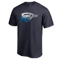 Oklahoma City Thunder Gradient Logo T-Shirt Navy