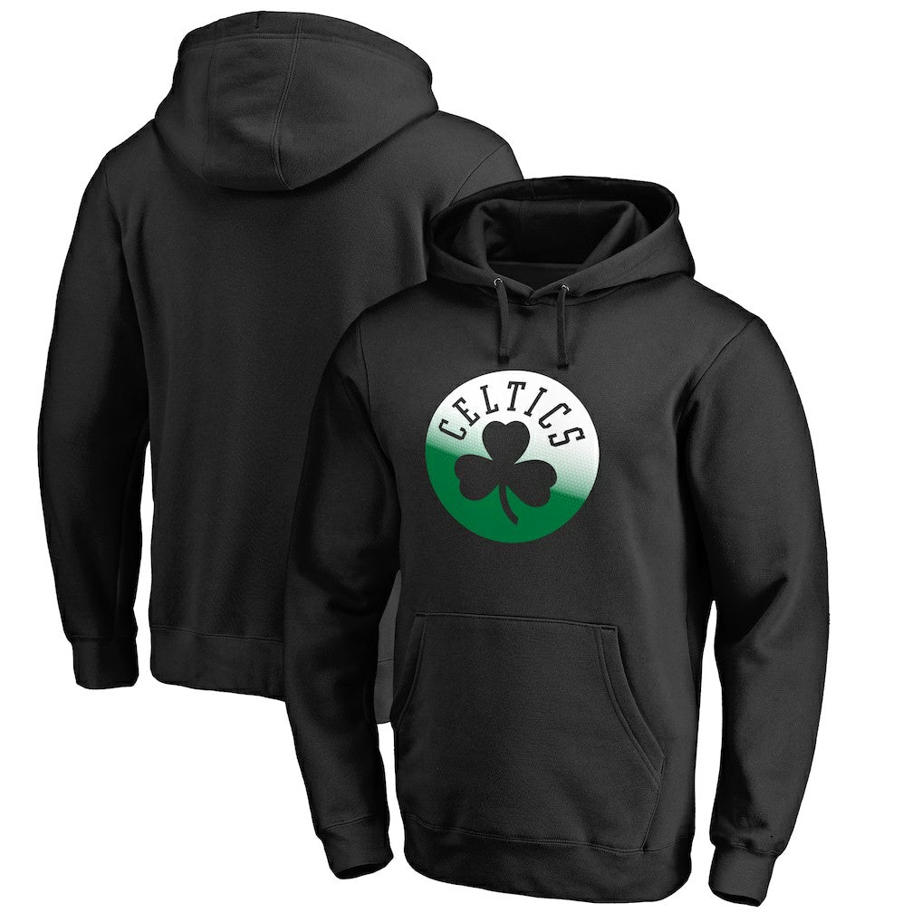 Boston Celtics Gradient Logo Pullover Hoodie Black