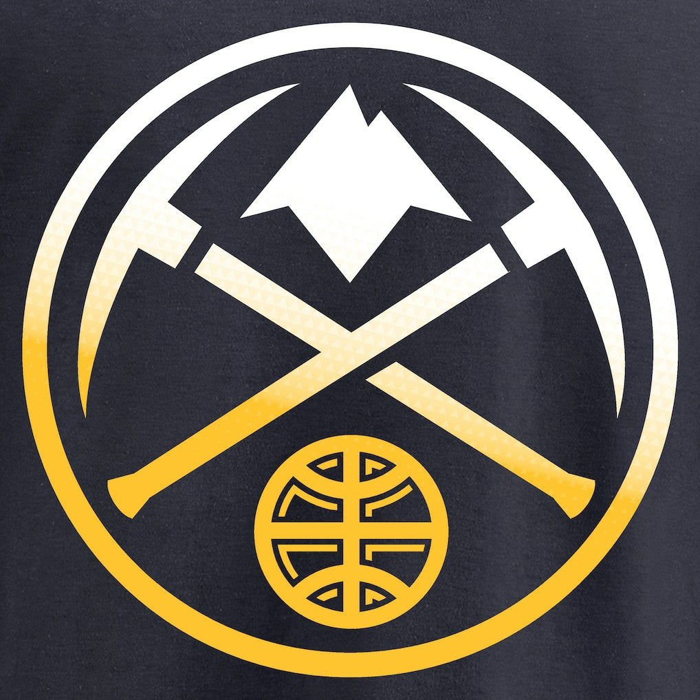 Denver Nuggets Gradient Logo Pullover Hoodie Navy