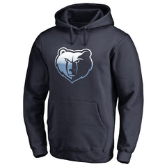 Memphis Grizzlies Gradient Logo Pullover Hoodie Navy