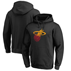Miami Heat Gradient Logo Pullover Hoodie Black
