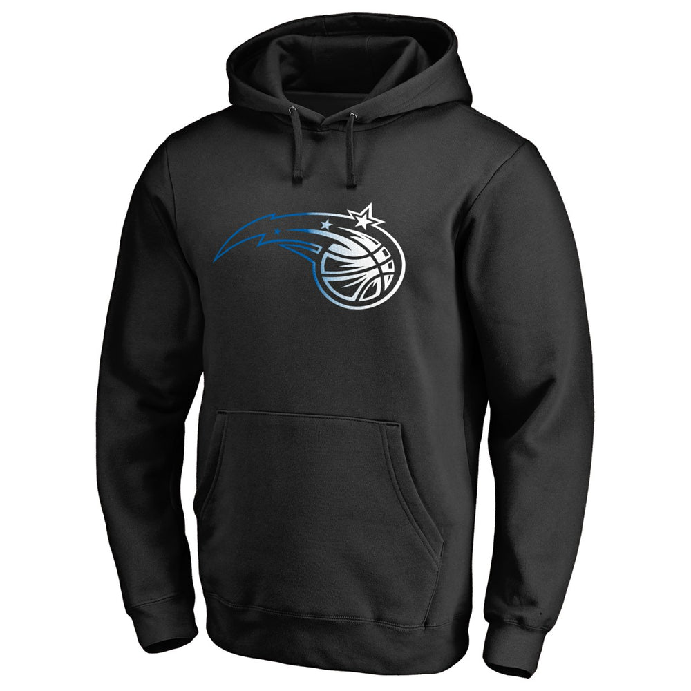Orlando Magic Gradient Logo Pullover Hoodie Black