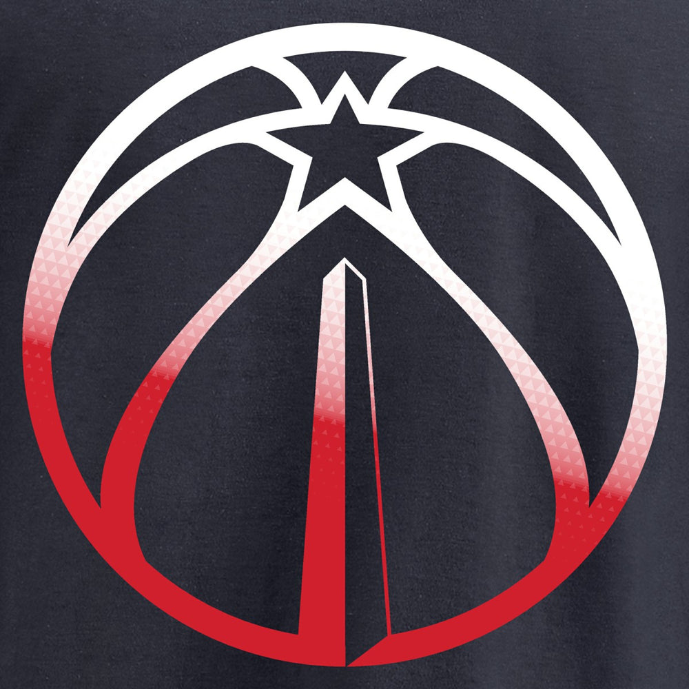 Washington Wizards Gradient Logo Long Sleeve T-Shirt Navy