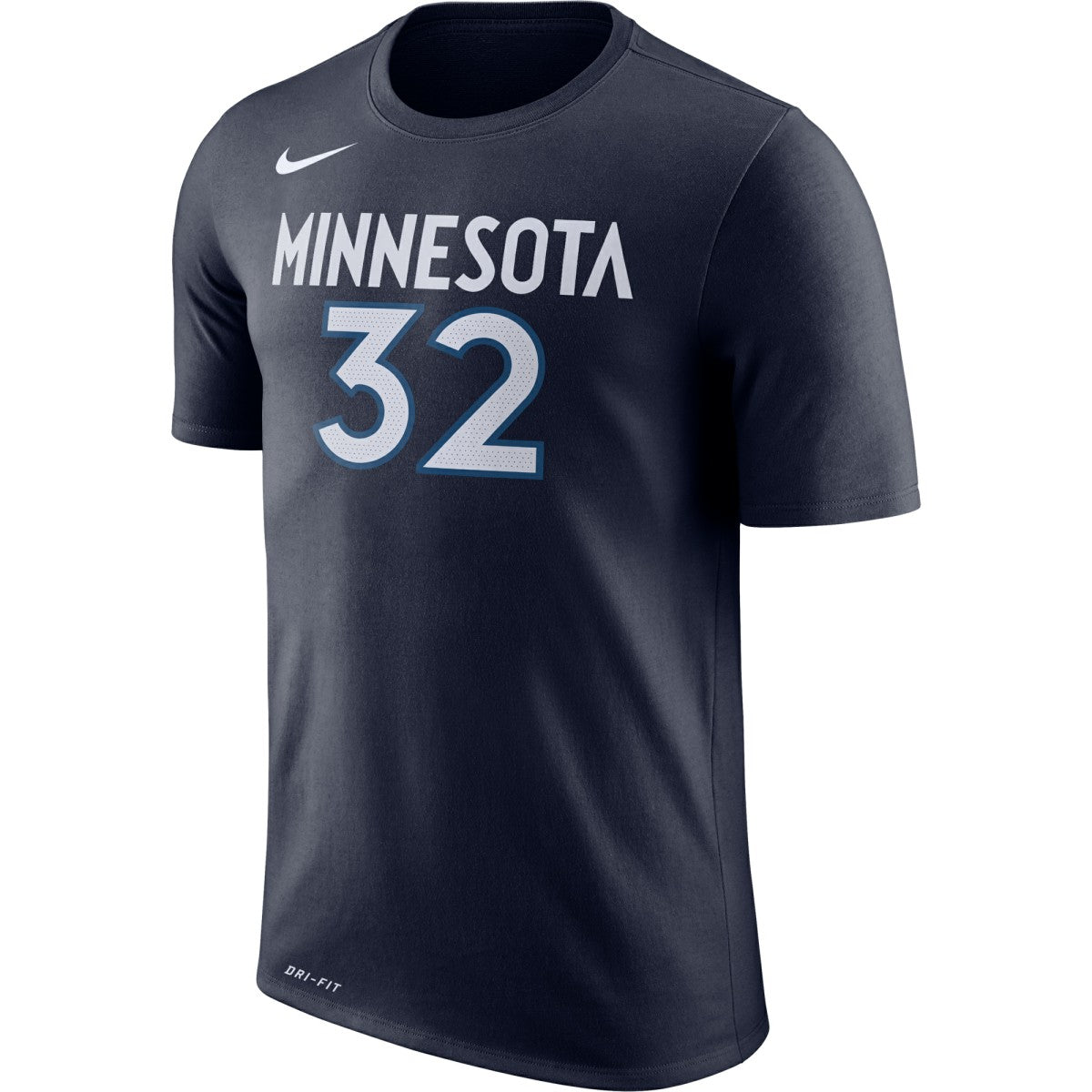 Nike Karl-Anthony Towns Minnesota Timberwolves Name & Number Performance T-Shirt Blue