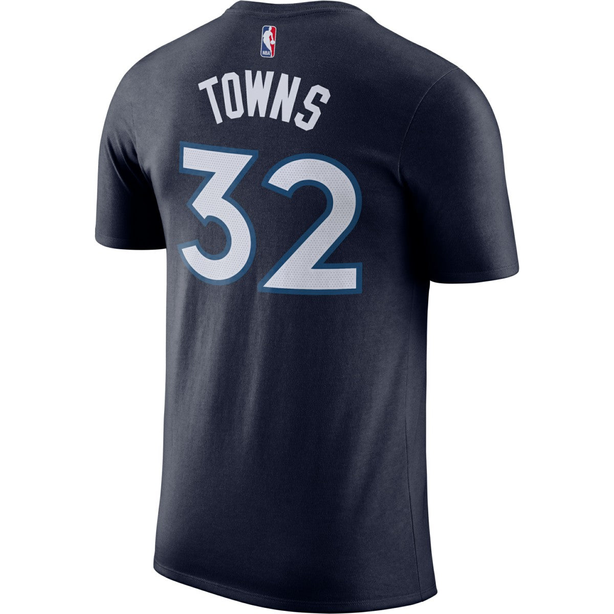 Nike Karl-Anthony Towns Minnesota Timberwolves Name & Number Performance T-Shirt Blue