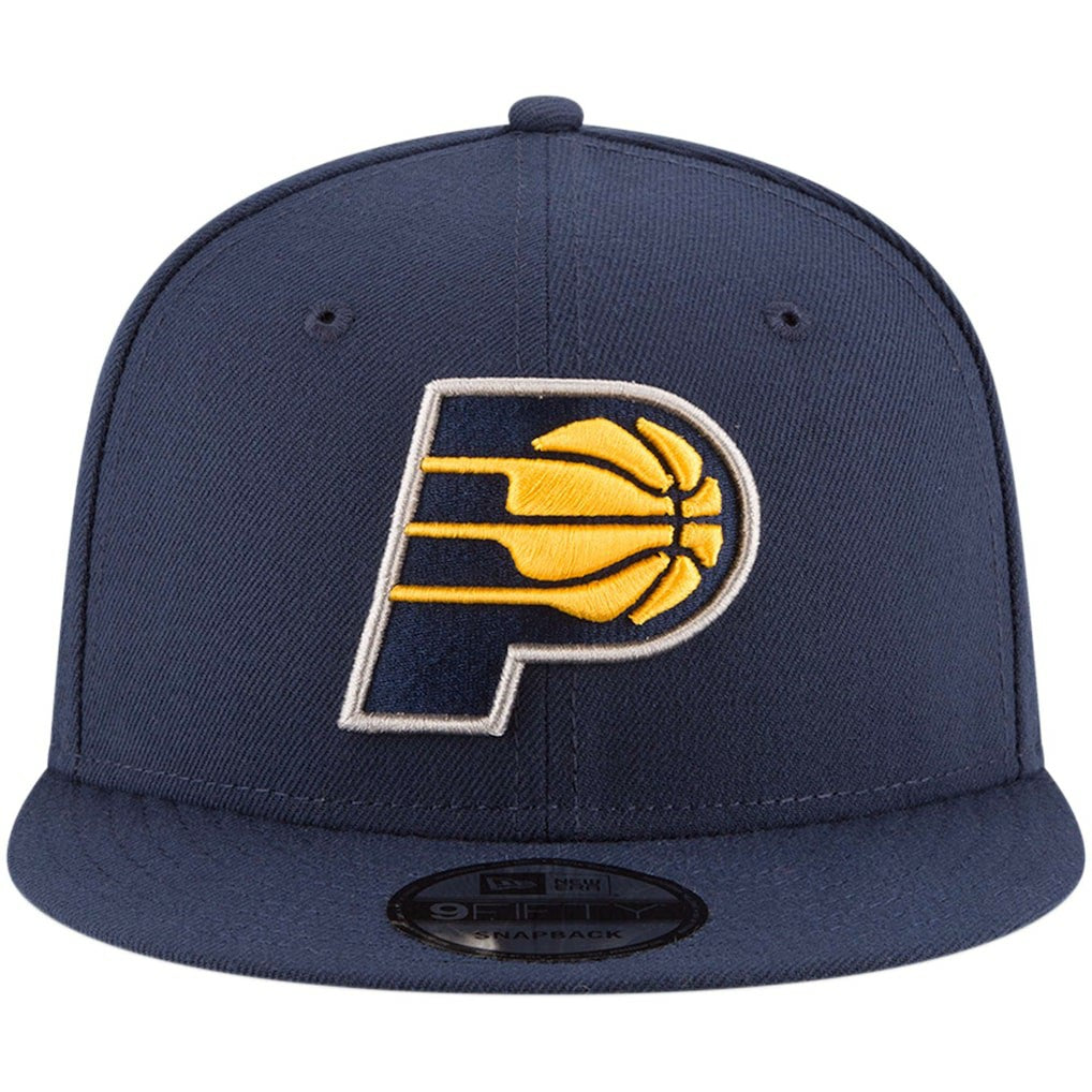 New Era Indiana Pacers Team Color 9FIFTY Snapback Hat Navy