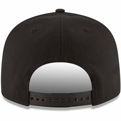 New Era New Orleans Pelicans Black & White Logo 9FIFTY Adjustable Snapback Hat Black
