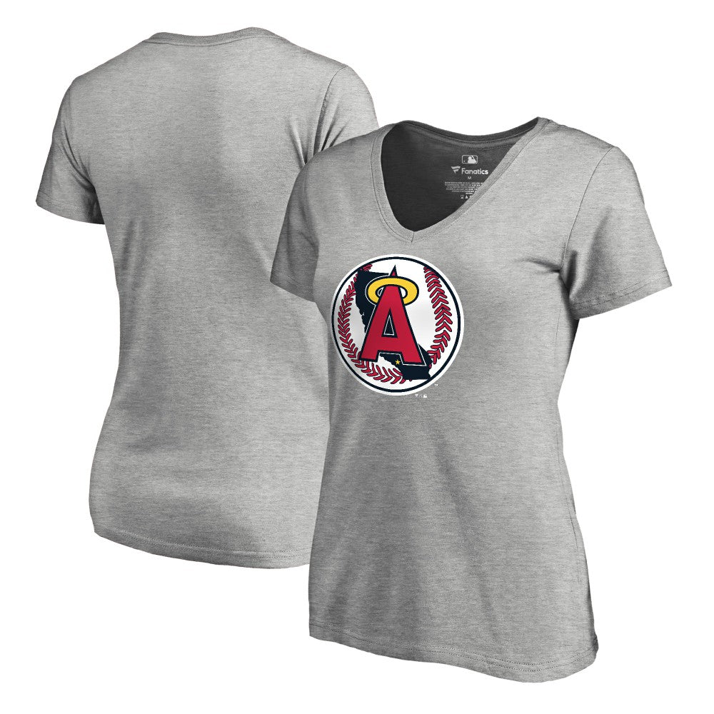 Los Angeles Angels Women's Cooperstown Collection Forbes T-Shirt Online